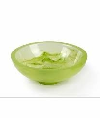 Bol en céramique fait main, glaçure bleue craquelée, design moderne pour servir les aliments, offrir en cadeau - Product Image 4