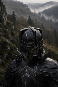 Traje de Armadura de Enano Moria |   Armadura Media de Caballero Guerrero Cosplay Estilo Antiguo Moderno con Grabado en Relieve TARIQ BILAL - Product Image 5