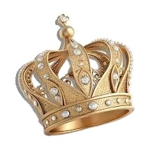 Cadeau fait main de luxe de décoration de vacances d'ornement de table de couronne de Noël en métal pour la maison - Product Image 5