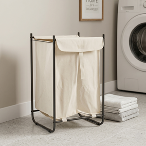 OEM Factory <b>Storage</b> Furniture Home <b>Storage</b> TC Bag Basket Modern dirty clothes washing Laundry <b>Hamper</b> with cover - Product Image 2