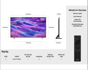 ทีวีสมาร์ททีวี Best QE100QN80F 100 นิ้ว QN80F 4K Neo QLED Vision AI - Product Image 2