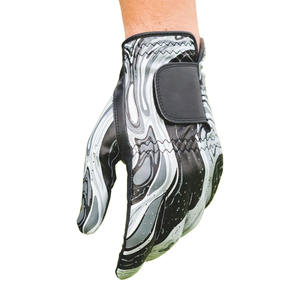 Guantes de Golf Innovadores de Piel de Oveja con Diseño Sublimado Ikhlas Sports, Cierre de Velcro, Ligeros, Dedos Completos, Calidad Premium - Product Image 1