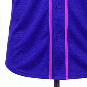 Maillots de baseball personnalisés en gros avec logo, pour jeunes, à motif uni, vêtements de sport, sublimation, fabriqués à un prix compétitif - Product Image 6