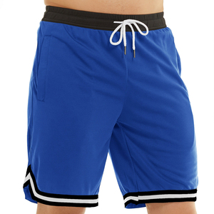 Wholesale Solid Private Custom Logo Breathable Quick Dry 100% Polyester Workout <b>Shorts</b> <b>Men</b> Summer Casual Fitness Basketball - Product Image 2