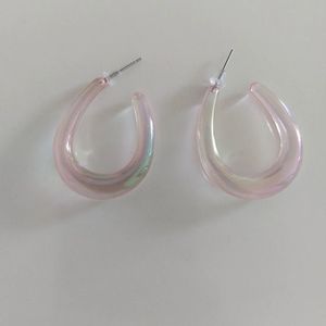 Natural Style Handmade Resin <b>Earrings</b> for Women, Unique Artistic Fashion <b>Earrings</b>, Lightweight Jewelry Accessories for Boutique - Product Image 2