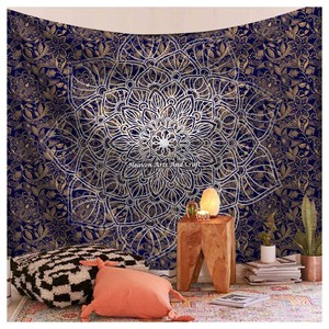 Mandala Tapis พรมแขวนผนังสไตล์โบโฮสำหรับใช้ตกแต่งบ้าน,พรมแขวนผนังสไตล์โบโฮสำหรับการตั้งแคมป์เดินทาง - Product Image 1