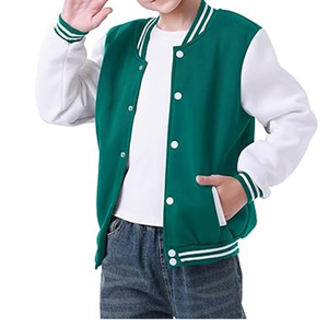 เสื้อแจ็คเก็ตเบสบอลแบบสั่งทำพิเศษสำหรับผู้ชาย รุ่น Voristy - Product Image 1