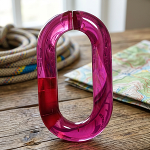 Chaînes en résine époxy transparente artistique de haute qualité, multicolores, taille S, décoration murale DIY, Noël - Product Image 5