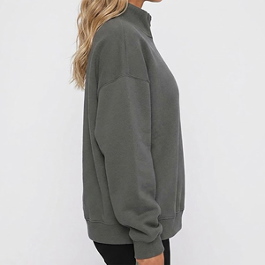 เสื้อฮู้ดสตรีทแวร์สไตล์วินเทจฟอกสีแบบแอซิดวอช ผ้าฝ้าย 100% สำหรับฤดูใบไม้ร่วงและฤดูหนาว พิมพ์ลาย 3 มิติแบบสกรีนตามสั่ง - Product Image 3