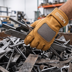 Custom OEM ODM Shockproof TPR Knuckle Mechanic <b>Gloves</b> Reinforced Cuff <b>Moisture</b>-Wicking Heavy Duty Anti-Slip Grip Wear <b>Gloves</b> - Product Image 3