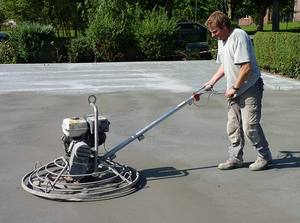 Factory Direct Diesel <b>Walk</b>-Behind Concrete Leveler Power Trowel Road Construction Surface Finishing <b>Machine</b> - Product Image 2
