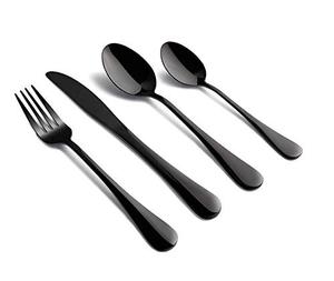 Ensemble cuillère et fourchette à bords lisses, pour une mise en place moderne de la table à manger, ensemble de couverts en métal réutilisables, vaisselle écologique, résistant à la corrosion - Product Image 6