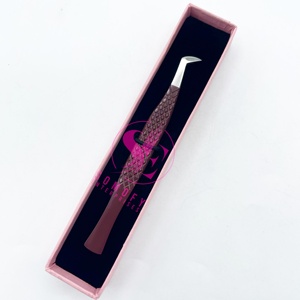 Professional Mini <b>Boot</b>-Shaped Stainless Steel Eyelash Tweezers Anti-Static Precision Durable Diamond Grip Smooth Tip Non-<b>Slip</b> - Product Image 4