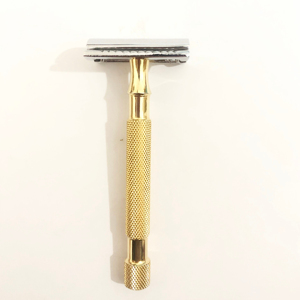 Safety <b>Razor</b> Professional Stainless Steel Top High Quality Gold Double Edge Safety <b>Razor</b> With Custom Logo Safety <b>Razor</b> - Product Image 6