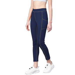 Liquid Shine Women <b>Leggings</b> High Waist Metallic <b>Wet</b> <b>Look</b> Yoga Pants Clubwear Rave Festival - Product Image 3