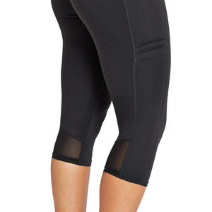 Leggings de yoga pour femmes, design personnalisé, spandex/polyester, extensibles dans quatre directions, antibactériens, avec cordon de serrage, pour l'entraînement - Product Image 6