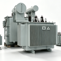 Transformateur de distribution triphasé immergé dans l'huile 50-2000 kVA 35 kV/400 V Dyn11 ONAN à faible perte, norme IEC 60076
