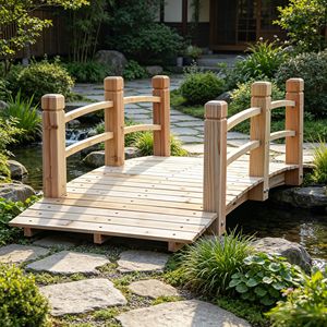 Ponte ad Arco da Giardino, Elegante Struttura per Giardino - Product Image 1