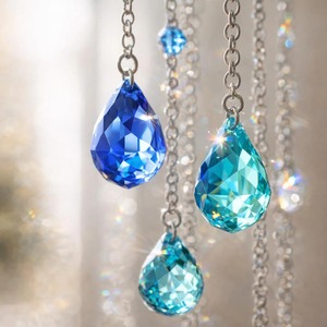 Colorful Crystal Sun Catcher Metal Hanging Decor For Home Garden <b>Window</b> Balcony Rainbow <b>Light</b> Catching Elegant Decorative Art - Product Image 3