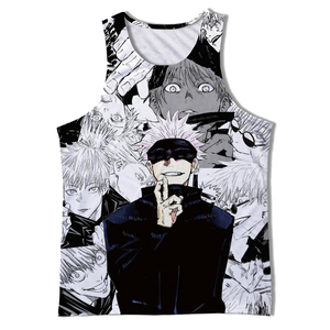 เสื้อกล้ามผู้ชายแบบซับลิเมชั่น เสื้อผ้ากีฬาทนทาน ระบายความชื้นได้ดี น้ำหนักเบา เหมาะสำหรับออกกำลังกาย วิ่ง และฝึกซ้อมทางกายภาพ - Product Image 4