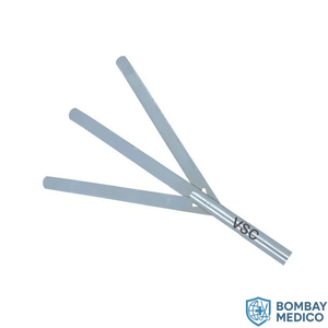 Retractor de Ventilador Manual de Acero Inoxidable, Juego de Instrumentos de 3 Aspas - Product Image 2