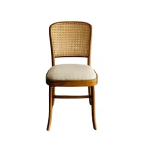 Dining Chair Furniture Made From A Combination Of Teak Wood And Rattan With Thick And Soft Foam <b>Seat</b> - Product Image 5