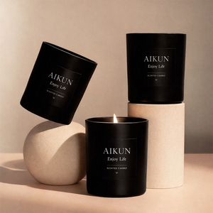 AIKUN <span class=keywords><strong>Fournisseur</strong></span> en gros <span class=keywords><strong>de</strong></span> bougies <span class=keywords><strong>de</strong></span> relaxation, bougies en <span class=keywords><strong>cire</strong></span> <span class=keywords><strong>de</strong></span> soja personnalisées <span class=keywords><strong>pour</strong></span> hôtel, spa et expérience bien-être - Product Image 3