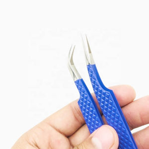 Pinces à extensions de cils, outils professionnels de salon, fournitures de beauté, pinces à cils en acier inoxydable, pinces à cils pour extensions de cils - Product Image 4