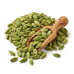 Prix de gros 100% Cardamome verte naturelle de qualité supérieure, gousses entières de cardamome verte, qualité alimentaire, épice aromatique, saveur riche, en vrac - Product Image 1