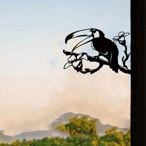 CIFbuy Eleganti Pali Decorativi da Giardino con Silhouette di Farfalle e Uccelli, Decorazione per Esterni, Patio e Prato, Regalo per Giardinieri - Product Image 5