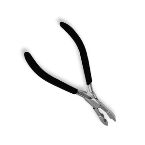 New Design Plier Hair Extension Tools Black Handle Weft Hair Extension Tools Made Of Stainless Steel Plier - Product Image 2