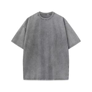 T-shirt à manches courtes pour homme, vert menthe, coupe ample, couleur unie, col rond, jersey tricoté décontracté, longueur normale, 100% coton - Product Image 5
