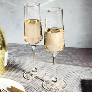 Copas de Champán sin Tallo de 9 oz al por Mayor, Vasos de Vino de Cristal Personalizados con Logotipo para Aniversario o Cumpleaños con Marco para la Copa - Product Image 3