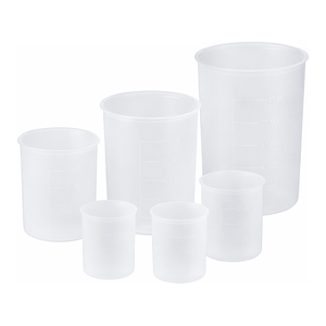 Bécher jetable en PP AS-ONE 5000 ml empilable résistant à la chaleur pour laboratoire - Product Image 1