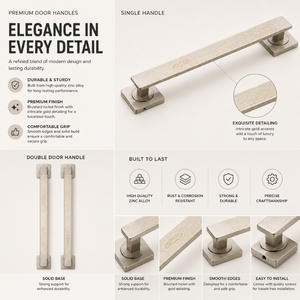 Advanced Brass Main <b>Door</b> Entrance <b>Handle</b> Featuring Antique SS Graphite Black and CP Finish with Strong Heavy Duty <b>Pull</b> <b>Handle</b> - Product Image 5