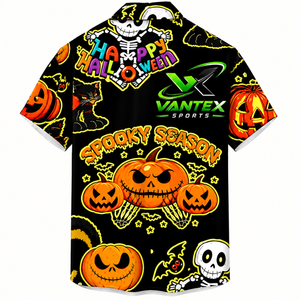 Chemise Hawaïenne Décontractée Homme Vantex Sports Manches Courtes Été Respirante 100% Polyester Popeline 140g Motif Imprimé Col Rabattu - Product Image 6