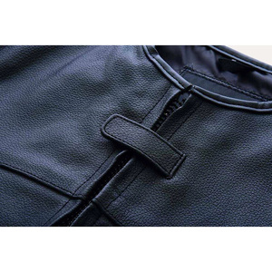 Gilet en cuir homme coupe ajustée, nouveau style, léger, personnalisable, meilleure vente, vente en gros - Product Image 6