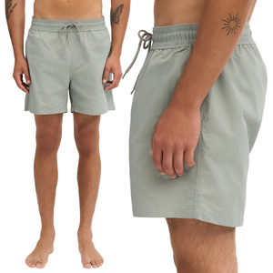 Custom Quick Dry Swim Shorts <b>Men</b> Lightweight Beach Shorts Elastic Waist Drawstring Swim <b>Trunks</b> OEM ODM Wholesale - Product Image 1