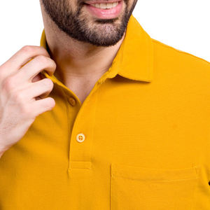 Camiseta Polo de Corte Regular para Hombre al por Mayor, con Cuello Camisero y Mangas Cortas, Estilo Retro, para un Look Casual Moderno - Product Image 4