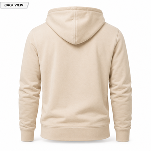 Sweat-shirt à capuche zippé intégral respirant en molleton de coton premium pour homme, personnalisable, marque privée, fabricant OEM ODM en gros - Product Image 2
