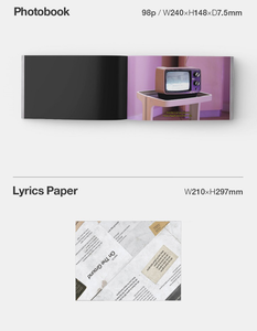 Álbum Sencillo ROSE [R] CD, Música Kpop Sellada con Fotolibro, Juego de Pegatinas y Tarjeta Postal Aleatoria para Envío a Doble Cara - Product Image 2