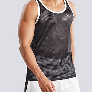 Camiseta sin Mangas para Hombre, Informal, de Alta Calidad, 100% Algodón, Transpirable, de Secado Rápido, Ropa Deportiva - Product Image 4