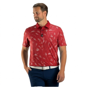 Nueva Llegada, Camisetas de Polo de Golf Personalizadas de Alta Calidad, Sublimación Completa, Camisetas para Hombre, Tela 100% Poliéster para Entrenamiento de Golf - Product Image 4