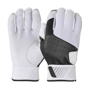 Guantes de Béisbol Profesionales para Adultos, de Piel de Cabra, con Puño Corto, Cierre de Gancho y Bucle Ambidextro, Transpirables y Duraderos - Product Image 2