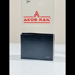 Canales de aluminio grandes continuos de 115x41 para barandillas de construcción para barandillas y pasamanos en proyectos importantes - Product Image 6