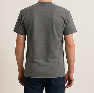 Camiseta 100% algodón para hombre, corte holgado, estampada, moderna, camisetas para hombre al por mayor, tallas grandes, corte regular, opciones de impresión de logotipo personalizado - Product Image 4