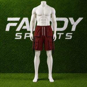 2026 <b>Mens</b> Tactical Techwear Cargo Shorts Multi-Pocket Streetwear Hip Hop Casual Loose Drawstring Shorts Fashion Summer <b>Trunks</b> - Product Image 2
