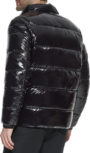 Veste matelassée, manteau à bulles, logo OEM, veste à bulles brillante pour homme, pour l'extérieur - Product Image 2