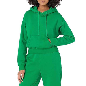 Sudaderas con Capucha de Algodón Personalizadas para Mujer, Ropa Casual Lisa, Sudadera con Capucha de Forro Polar Transpirable con Diseño de Marca Personalizado para Mujer - Product Image 1