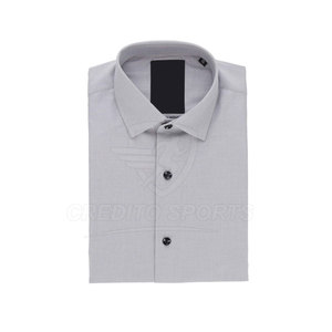Chemises en coton pour hommes au design personnalisé, en mélange de coton doux, avec coutures durables, vêtements de mode - Product Image 2